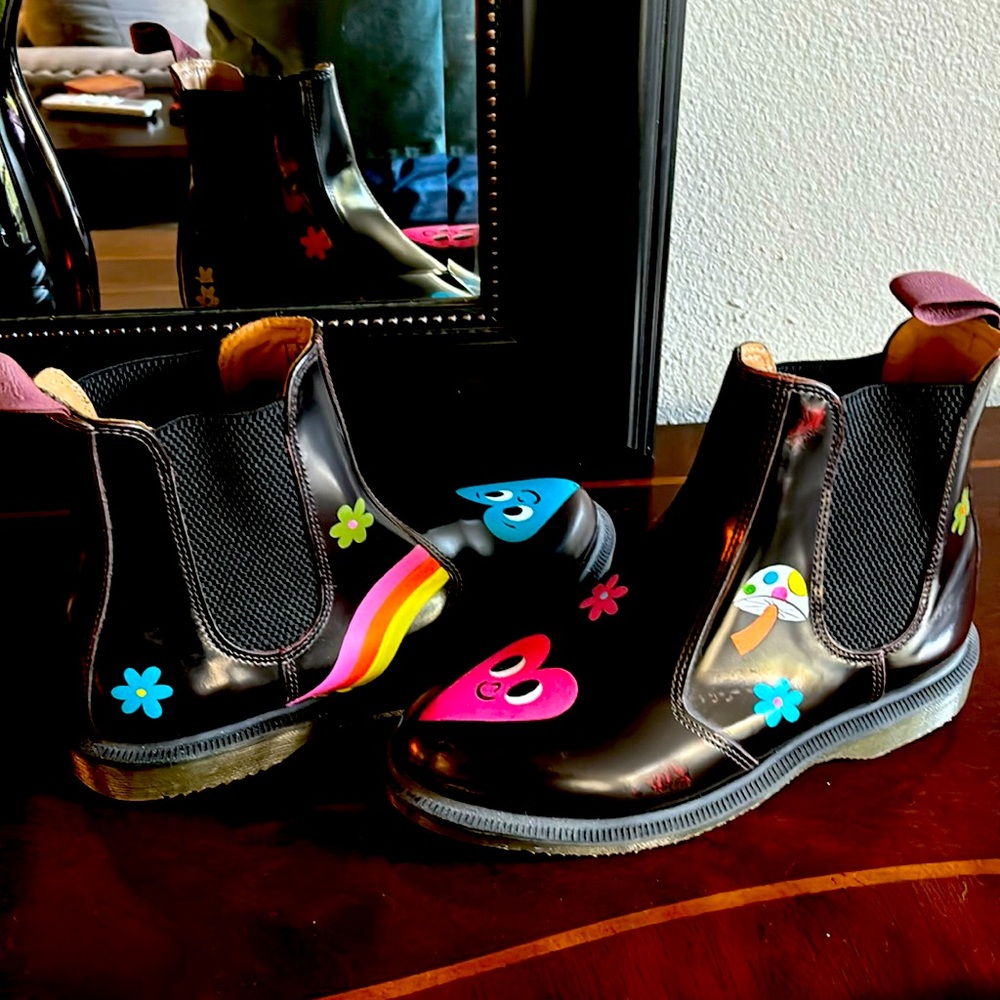 Hand painted at a local event - Dr. Marten